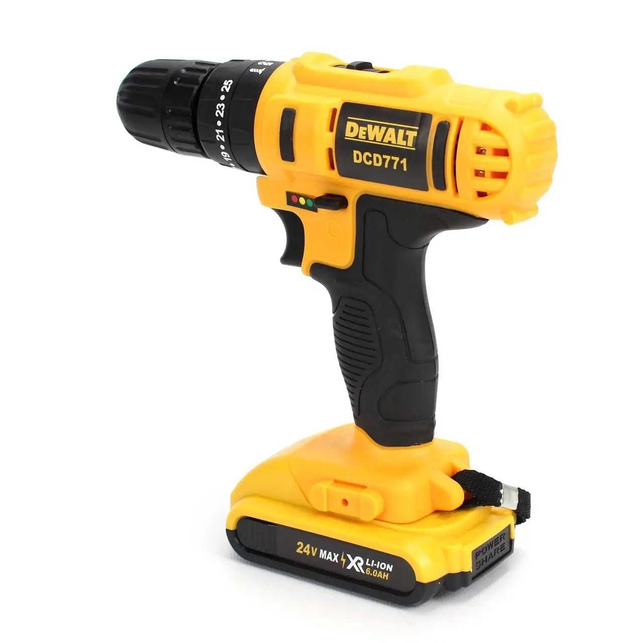 шуруповерт DeWALT DCD791 (24V, 5AH) арт 6648