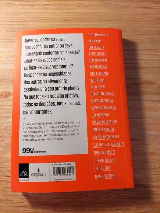 Livro - Como gerir o teu dia