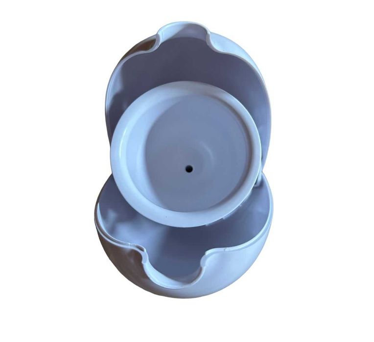 Szczotka toaletowa WC Biała w miękkim włosiem kod 1289