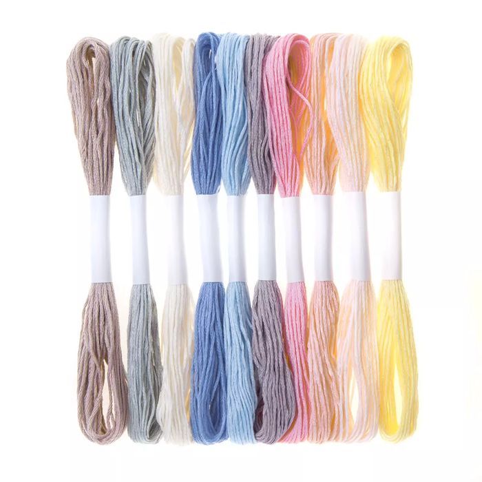 Zestaw mulin w pastelowych kolorach 8m 10 szt.. DP Craft