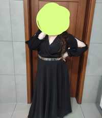 Suknia czarna długa