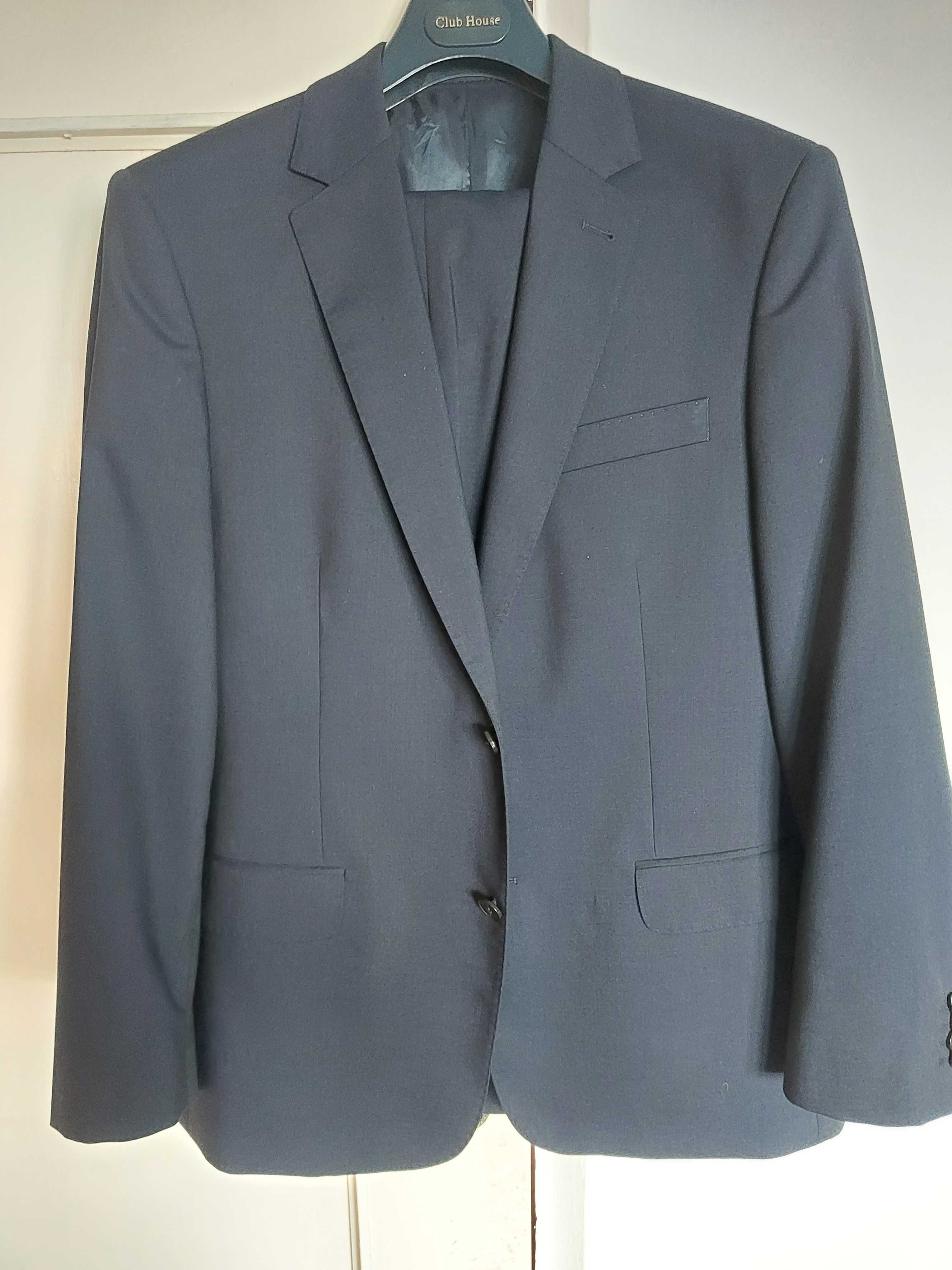 Garnitur męski 176 cm BYTOM wełna 100%