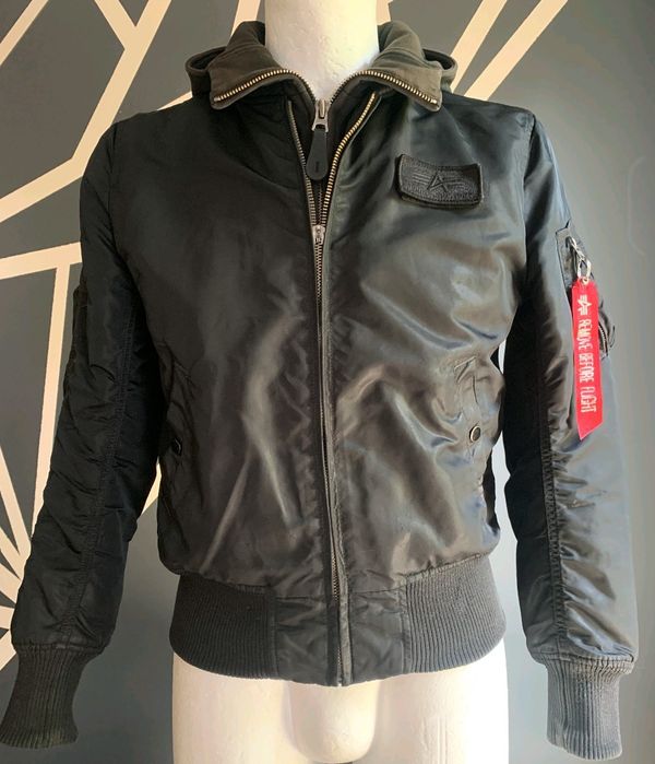 Alpha Industries, bomberka z kapturem, S.