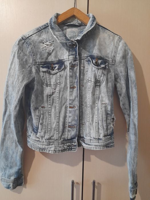 Джинсовий піджак Bershka