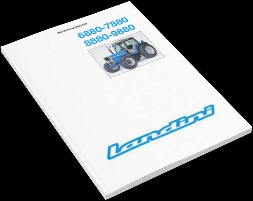 Landini 6880 ; 7880 ; 8880 ; 9880 Instrukcja obsługi