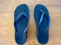 Havaianas Pretas com Salto 39
