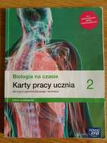 Biologia na czasie 2 Karty pracy ucznia Zakres podstawowy by Nowa Era