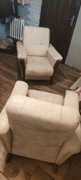 Fotele skórzane wypoczynkowe