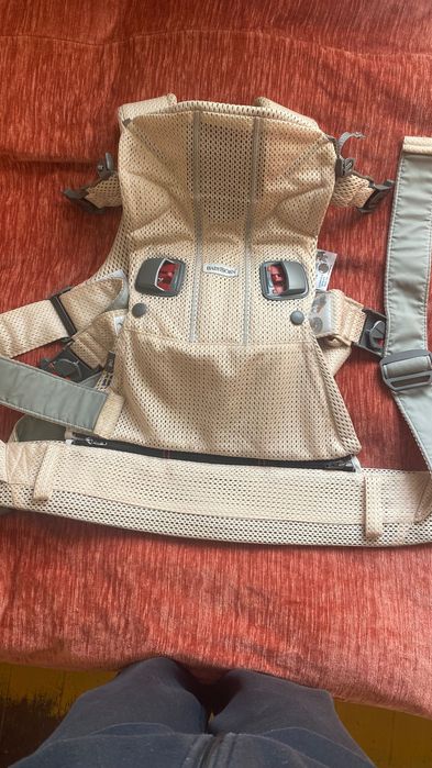 Babybjorn One Air 3D Nosidełko Perłowy Różowy