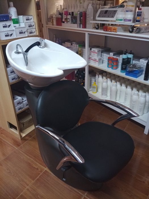 Calha de lavagem / cabeleireiro / barbeiro