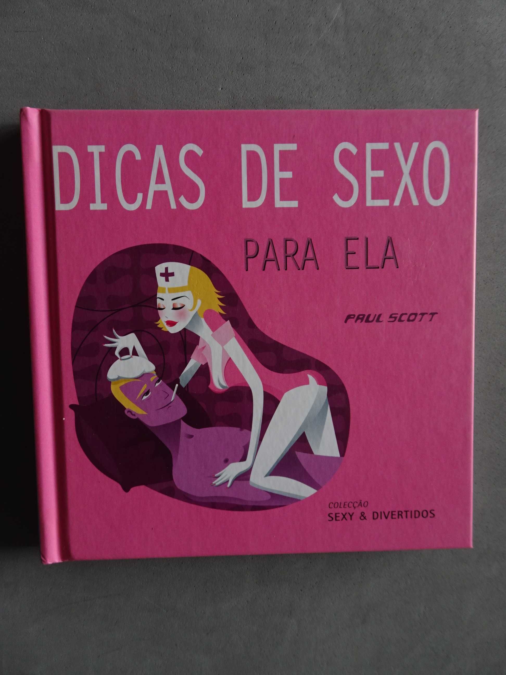 Livro coleção Sexy's e divertidos - Dicas de sexo para ela