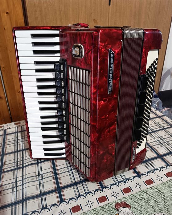 Acordeão Weltmeister Stella e Concertina Hohner Imperial III
