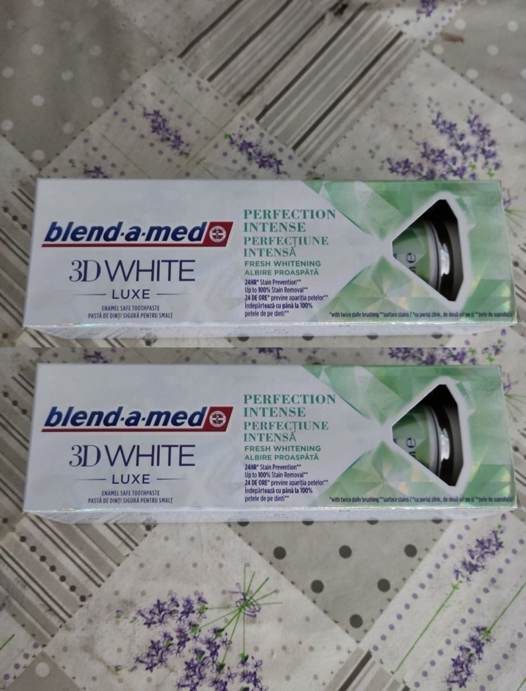 Blend-a-med 3D WHITE LUX Perfection Intence 2x 75ml
