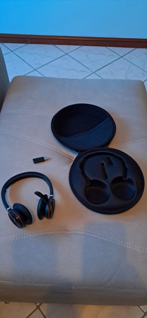Fones sem fios,ligação USB