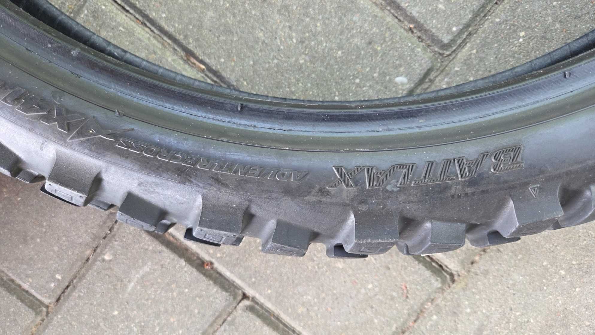 BRIDGESTONE AX41 Adventurecross 90/90-21 + 150/70B18 używane 2022