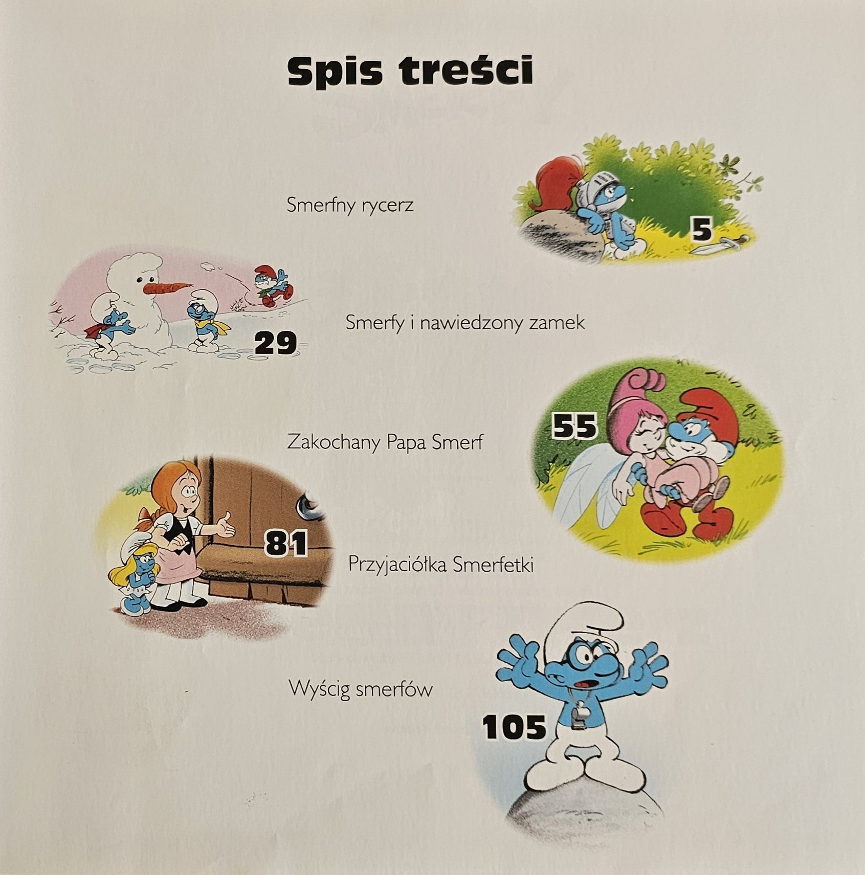 Książeczki o smerfach zestaw