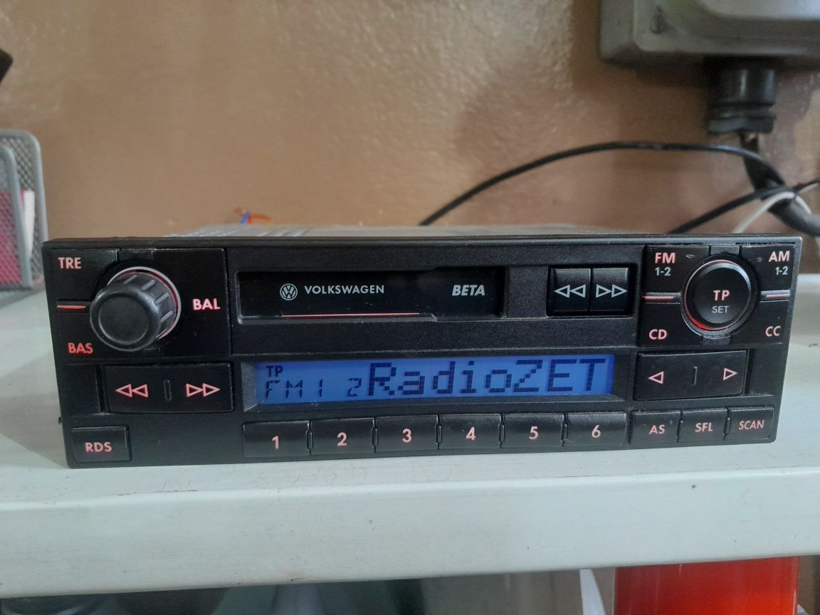 radio oryginalne vw beta V
