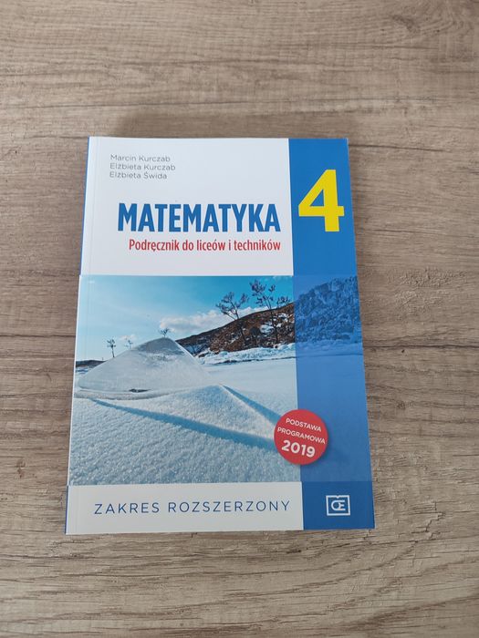 Matematyka 4 podręcznik do liceów i techników zakres rozszerzony