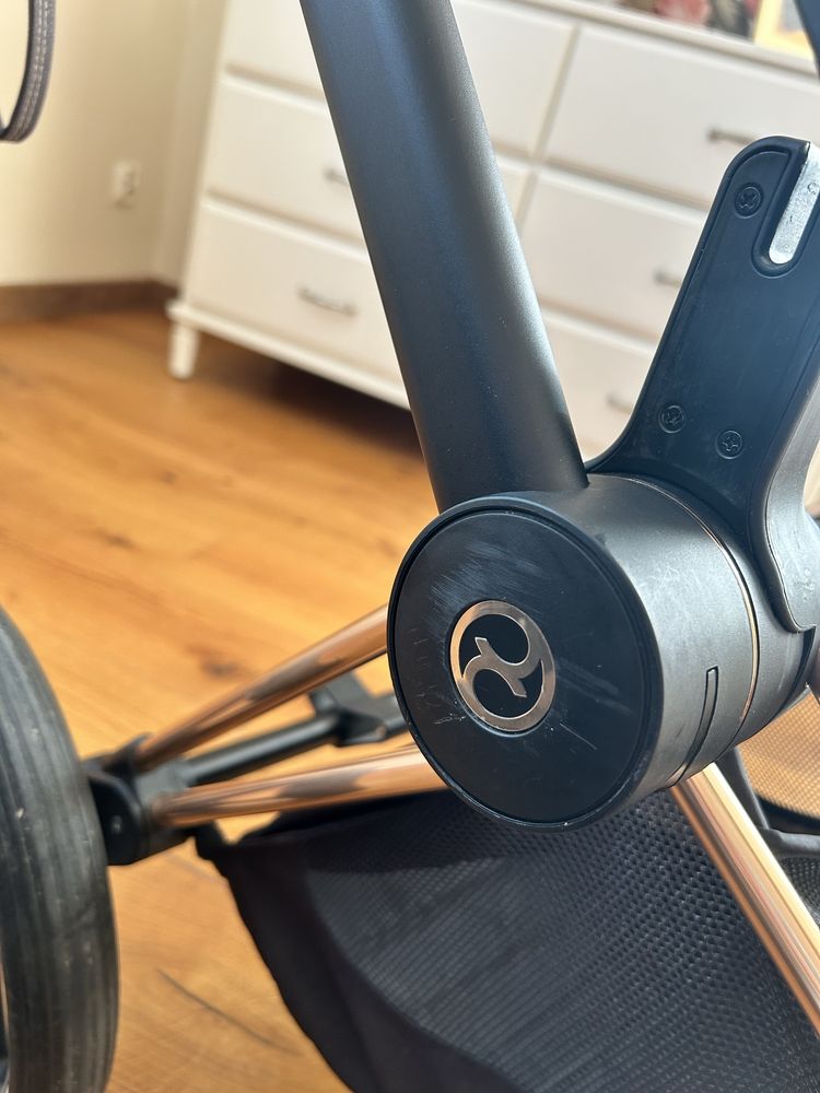 Cybex priam 2.0 platinium rose gold