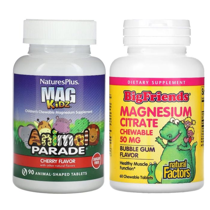 Магний для детей, детский магний, MagKidz, Big friends, California