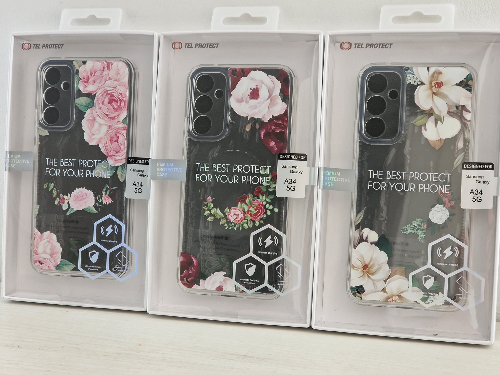 Tel Protect Flower do Samsung Galaxy A34 5G