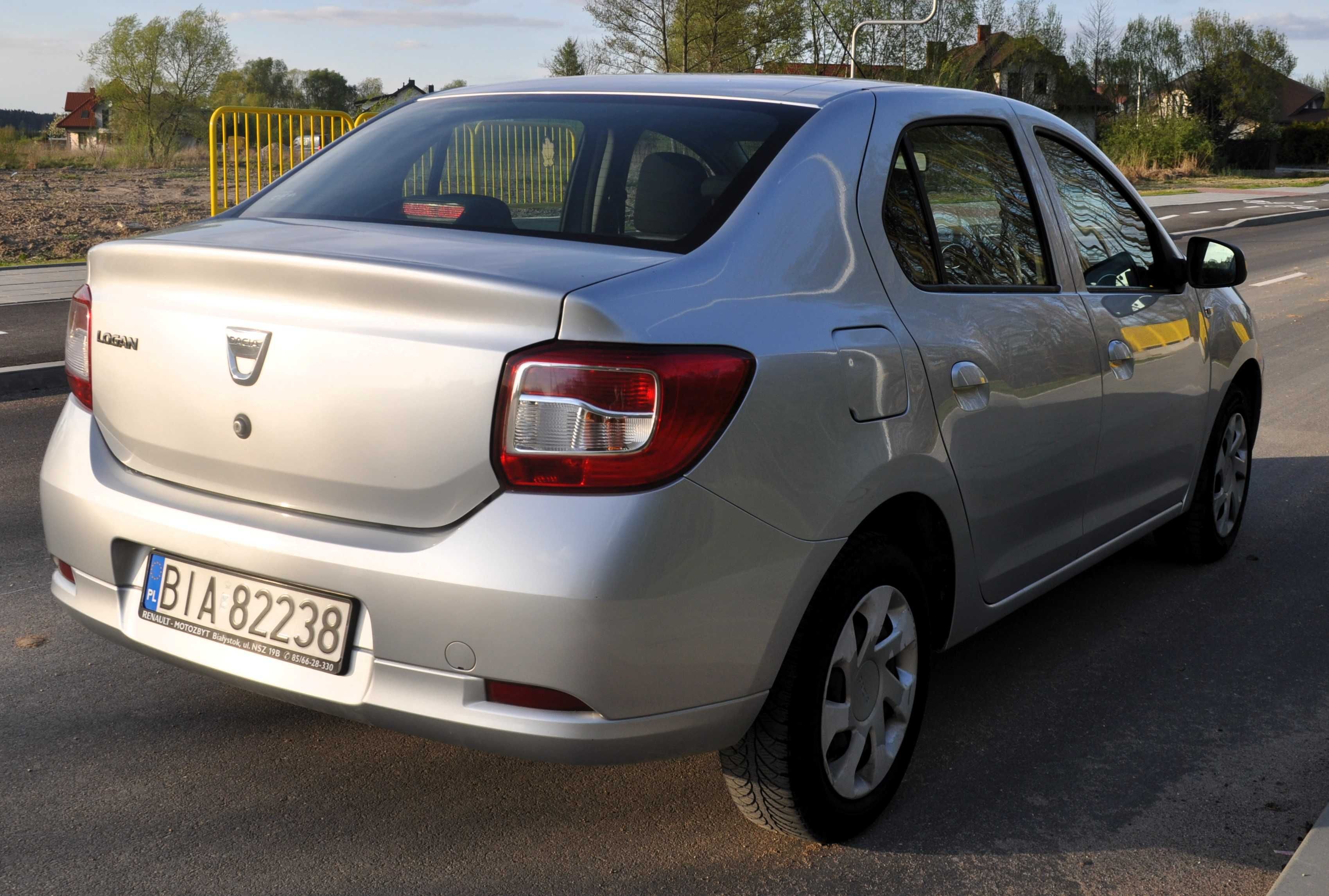 Dacia Logan II salon 2016r bezwypadkowa 1,2 benz. +gaz