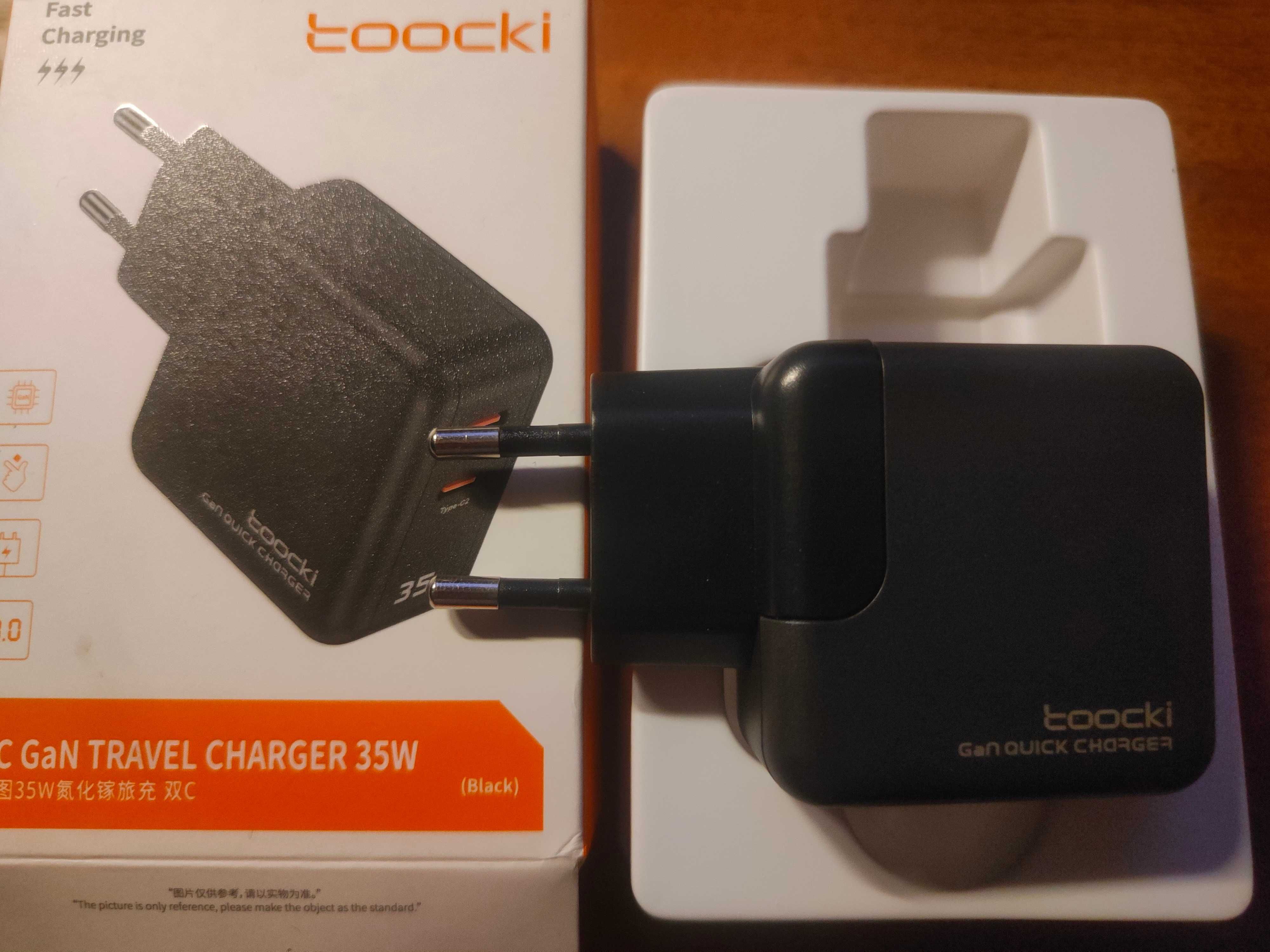 Швидка зарядка Toocki 35W JT-G35F