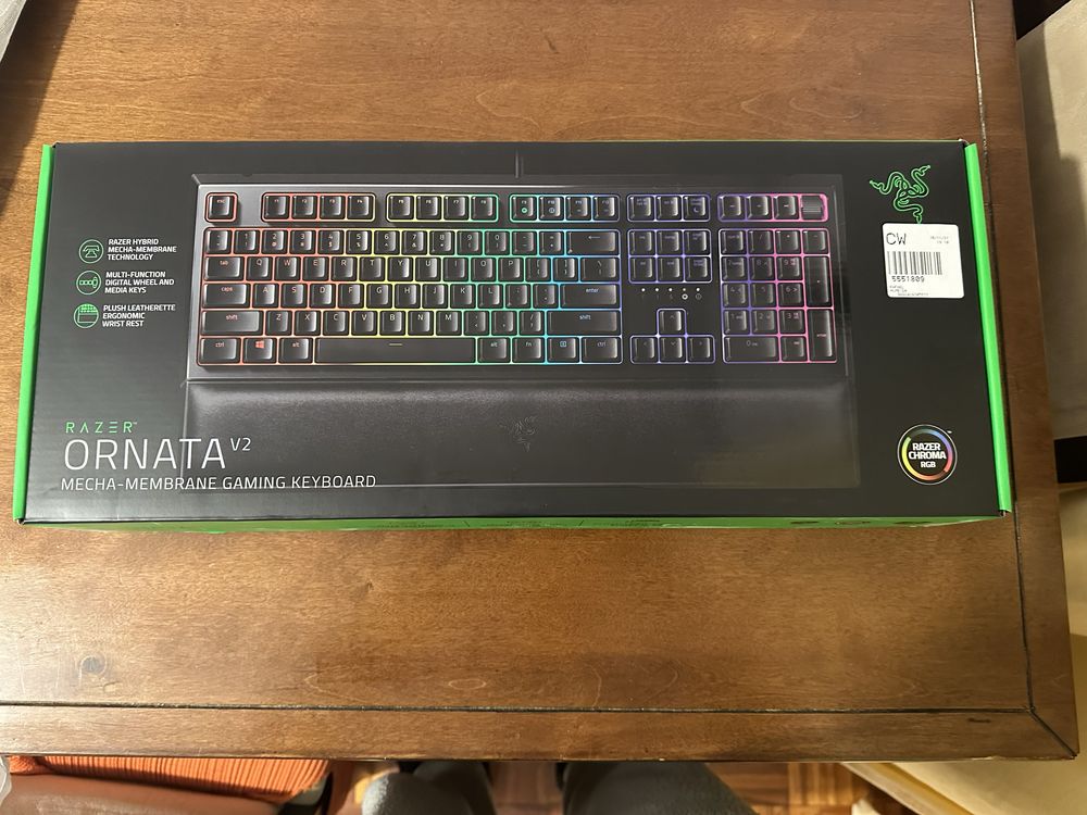 Razer Ornata V2 Como Novo PT