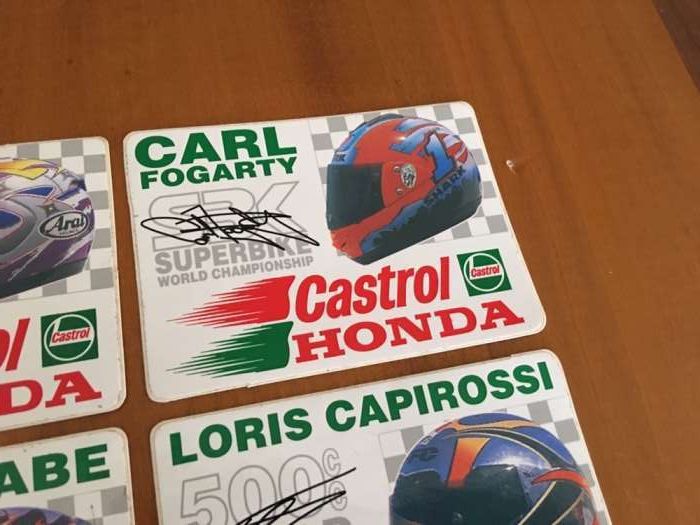 Autocolantes anos 80 / 90 yamaha honda Castrol