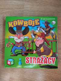 2 gry planszowe Kowboje, Strażacy