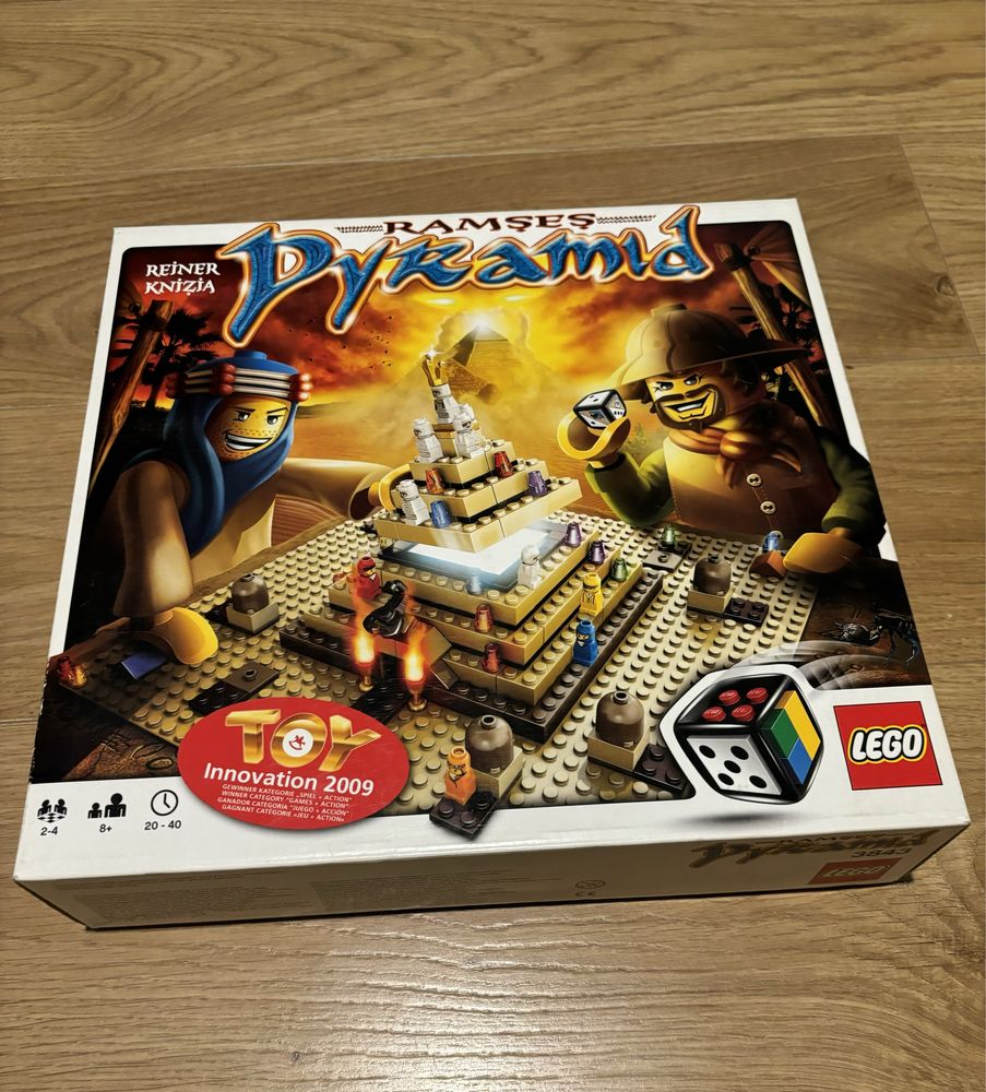 Lego 3843 Piramida Ramzesa gra planszowa