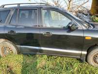 Drzwi zamki szyba hyundai santa fe