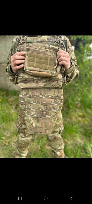 Фартух напашник захист для плитоноски балістика