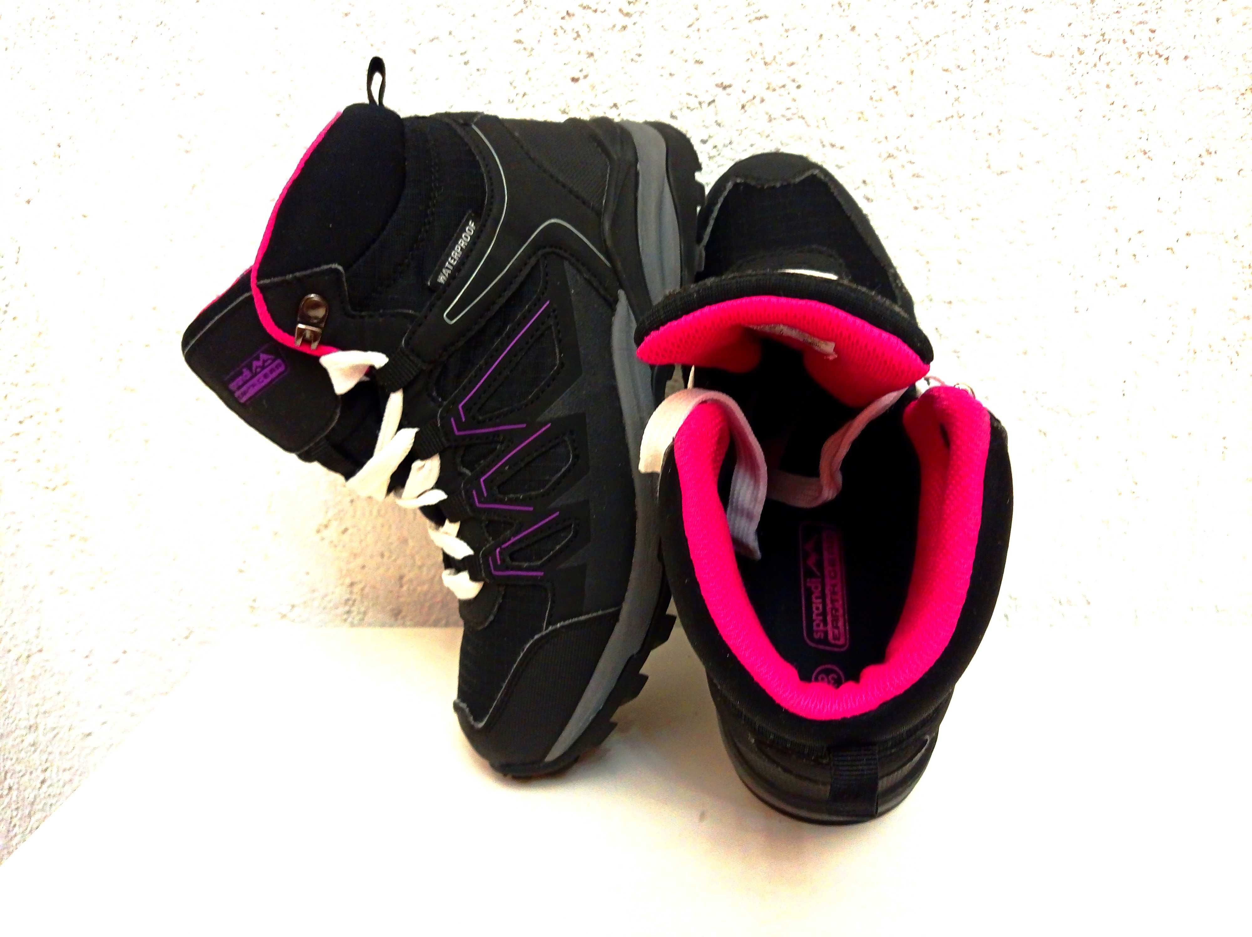 SPRANDI buty 36 damskie Trekking Outdoor Trapery Sneakersy Śniegowce