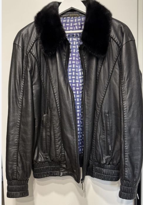 Кожаная куртка Zilli оригинал