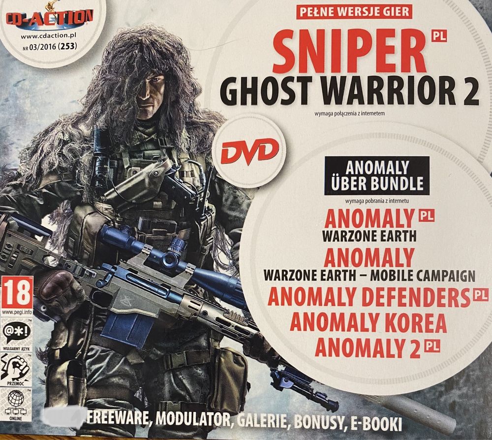 Gry CD-Action DVD nr 253: Sniper: Ghost Warrior 2