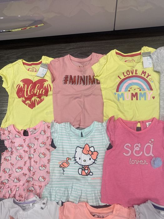 T shirt koszulka bluzka rozm 74 stan idealny, cena za 1 szt