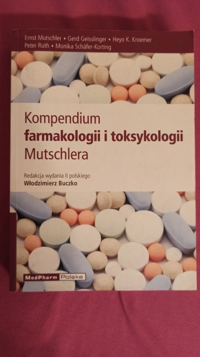 Kompendium farmakologii i toksykologii Mutschler