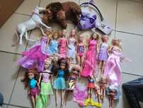 Lalki barbie mattel Koń zestaw