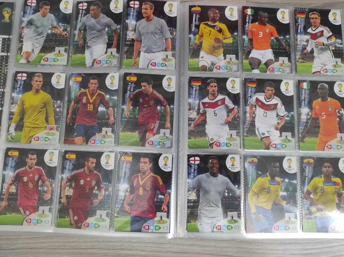 Album Mundial Brazil 2014 panini karty piłkarskie