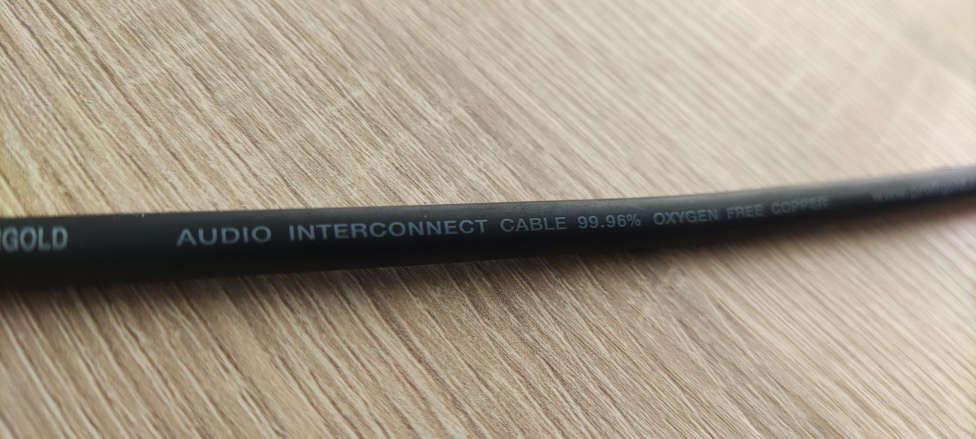 Kabel kable RCA Profigold interconnect