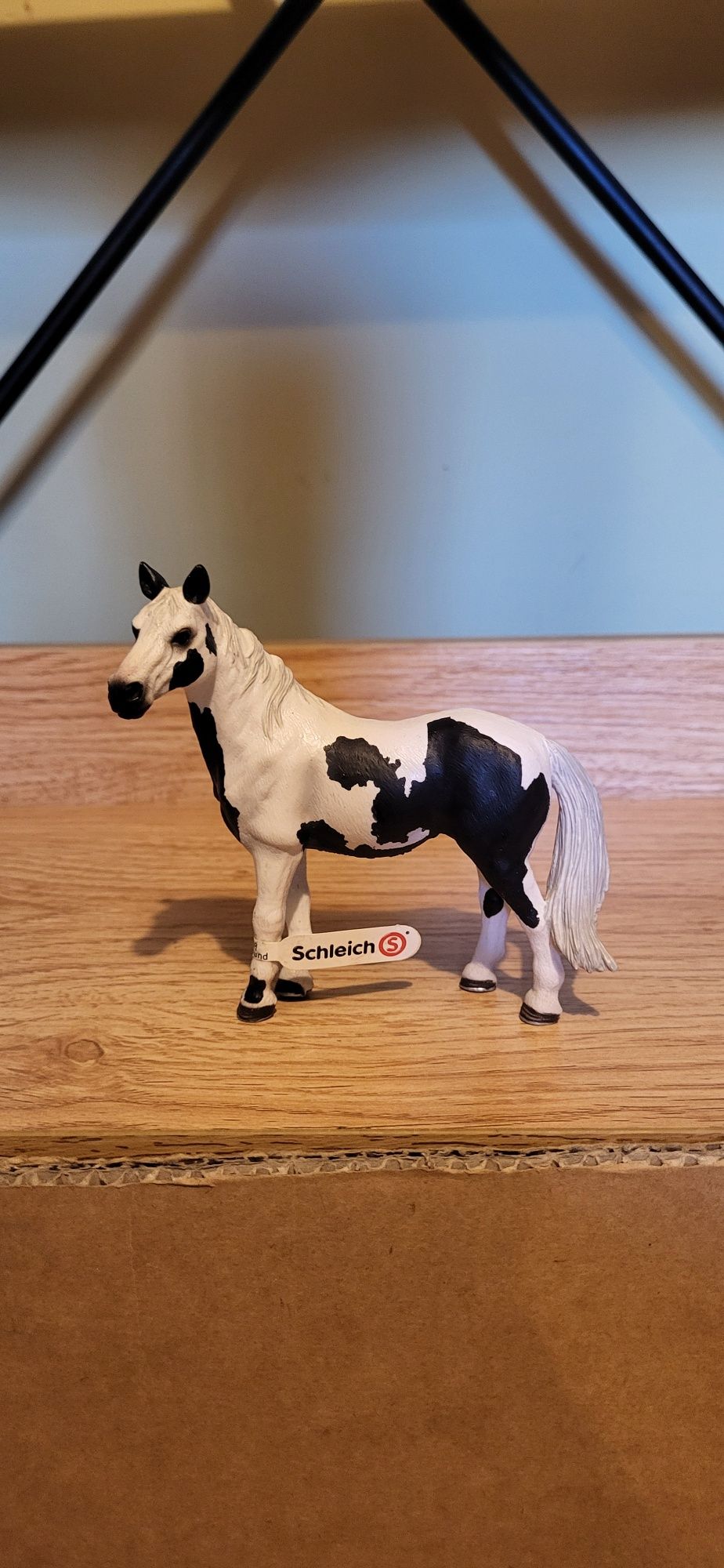 Schleich koń pinto klacz figurka model wycofany z 2010 r.