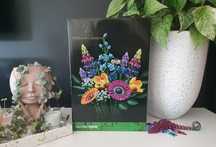 Klocki Botanicals kwiaty bukiet polnych kwiatów nowy ogromny zestaw