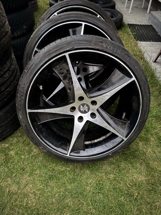 Felgi Eta Beta 5x120 opony lato 275/30/20” BMW Opel VW T5