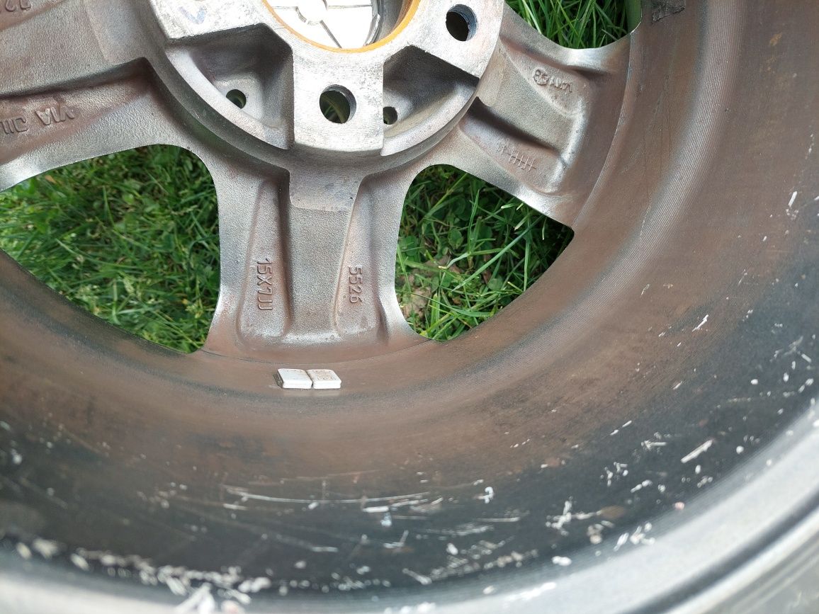 Felgi Mercedes C klasa 5x112, et 35