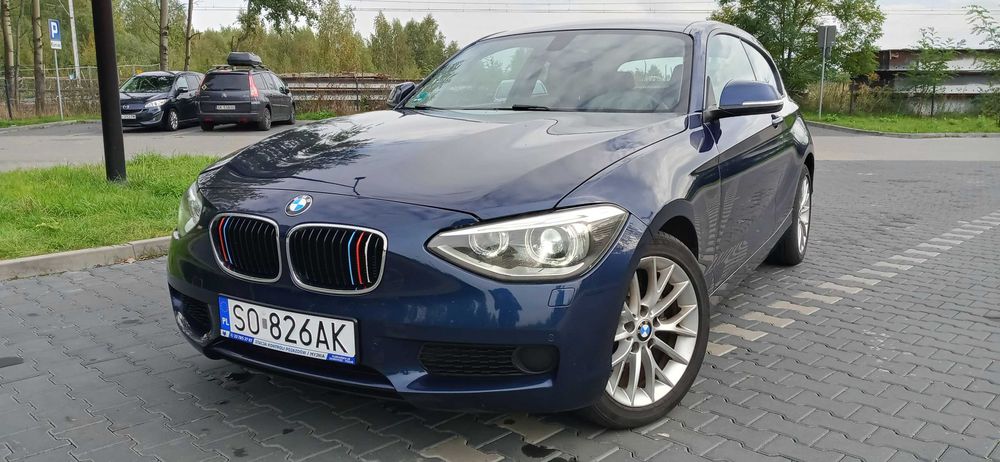 BMW 120d 184KM 3Drzwi Xenon Led Klimatronik Park Navi Alum Bezwypadek