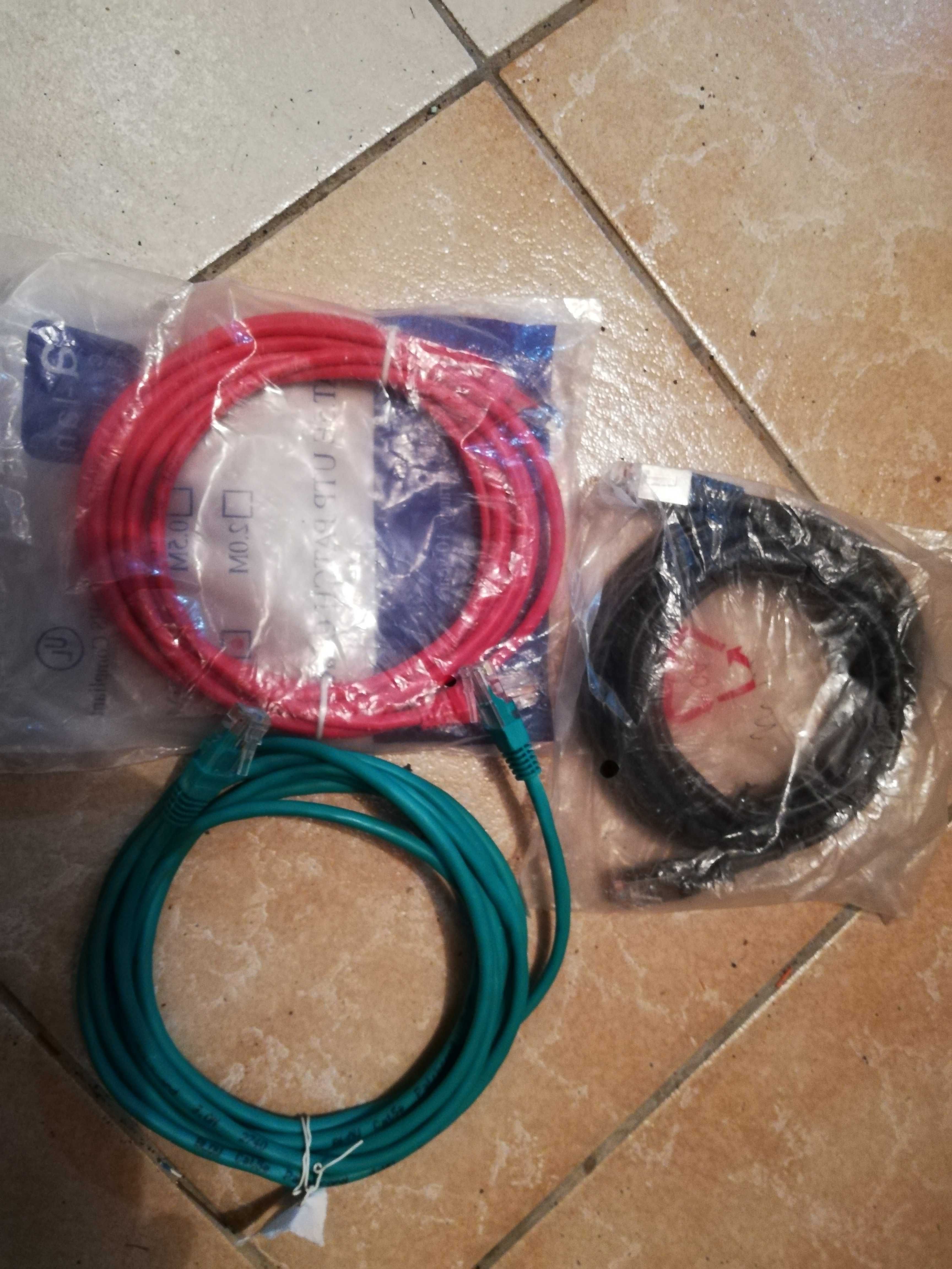 Kabel sieciowy LAN 1,5 - 5m, rj45