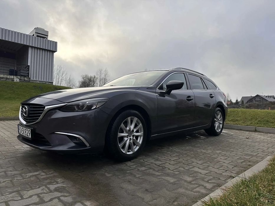 Mazda 6 Mazda 6 2.0 Skyenergy 2015 Grafit, 1wszy właściciel, bezwypadkowy