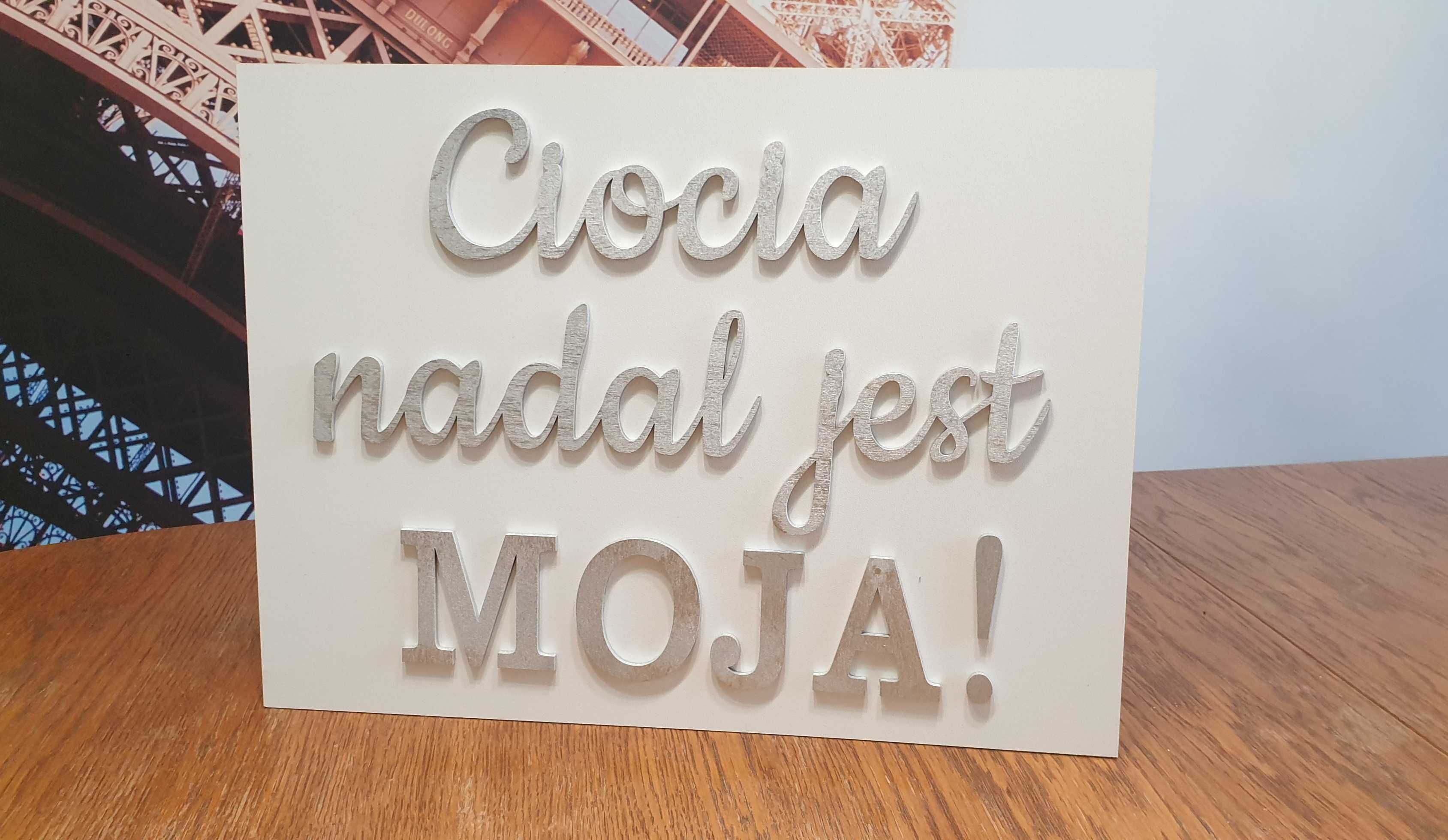 Wujku idzie Miłość, tabliczki do kościoła ślub