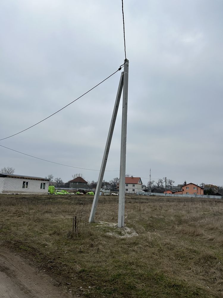 Бабинцы. Бородянский район участок под застройку 10 соток.